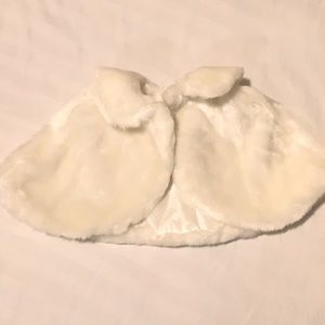 Kids Faux Fur Shawl